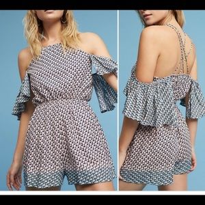 Anthropologie | Elevenses Madalenna Romper